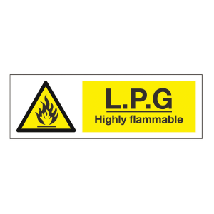 LPG warning sign